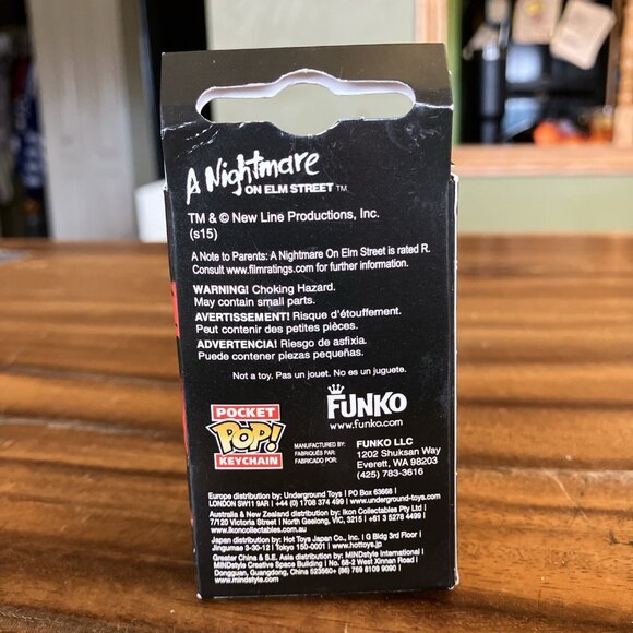 Funko Pop Keychain Horror Freddy Krueger Figure Pocket Key Pop - Picture 5 of 8